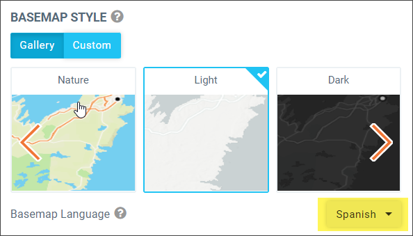 Change Your Map's Label Language