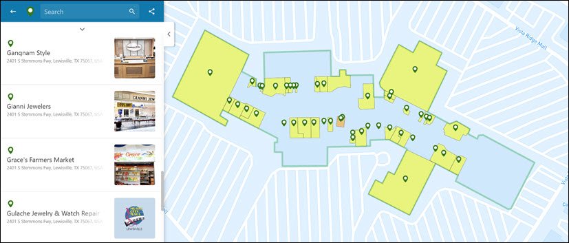 Mall Map Example 3 