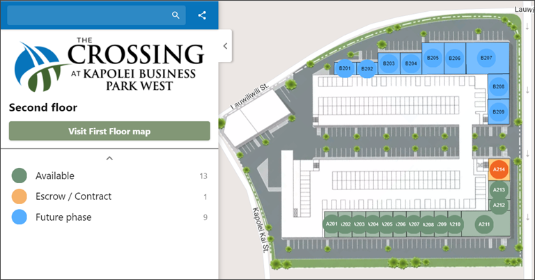 How to create drill down interactive maps?