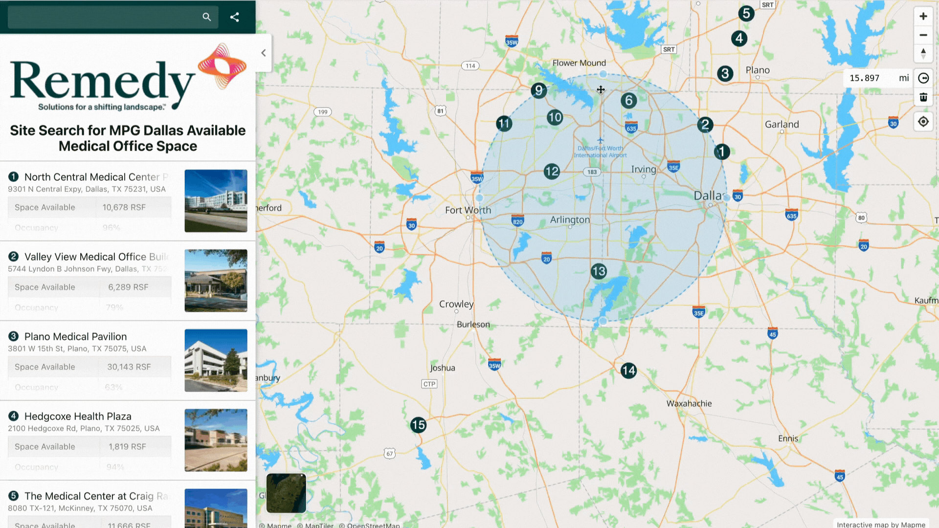 Move a circle in Mapme
